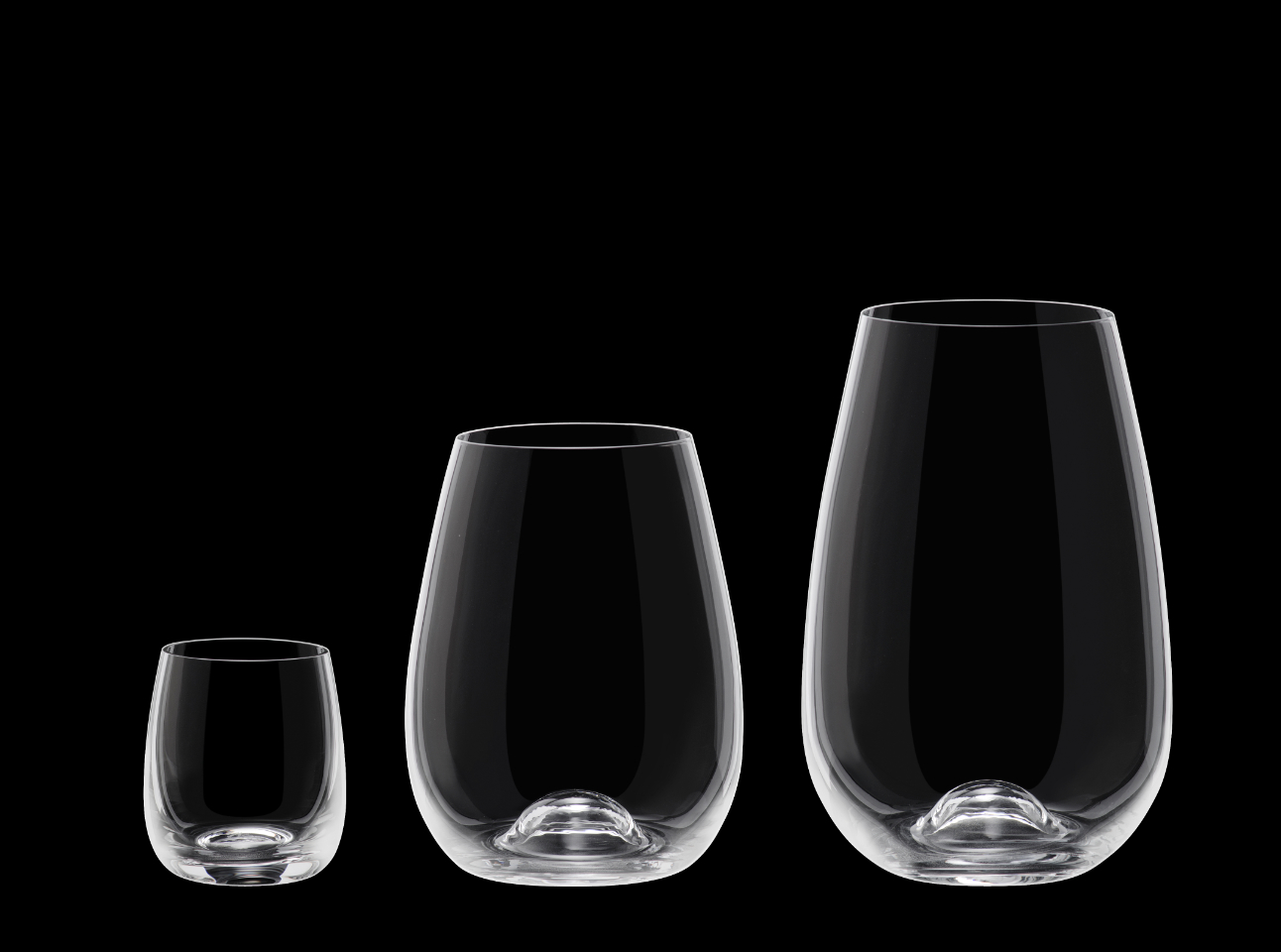 Set of 18 Stamper 7cl Bordeaux Glasses 46cl Highball Glasses 66cl