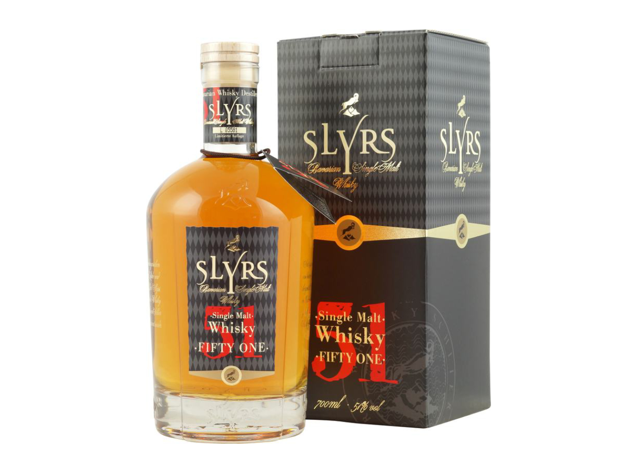 SLYRS 51 Whisky 0.7l